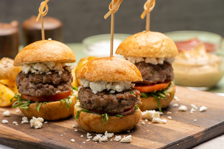 hamburguesa de cordero