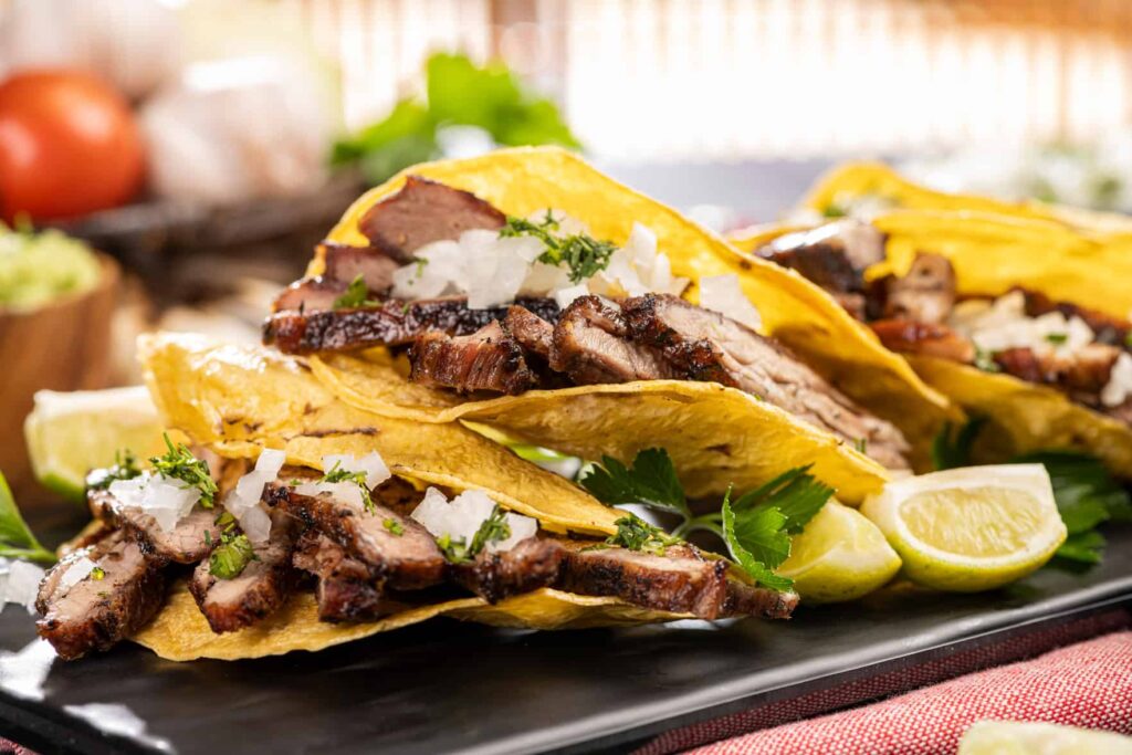 tacos de vacio de cordero