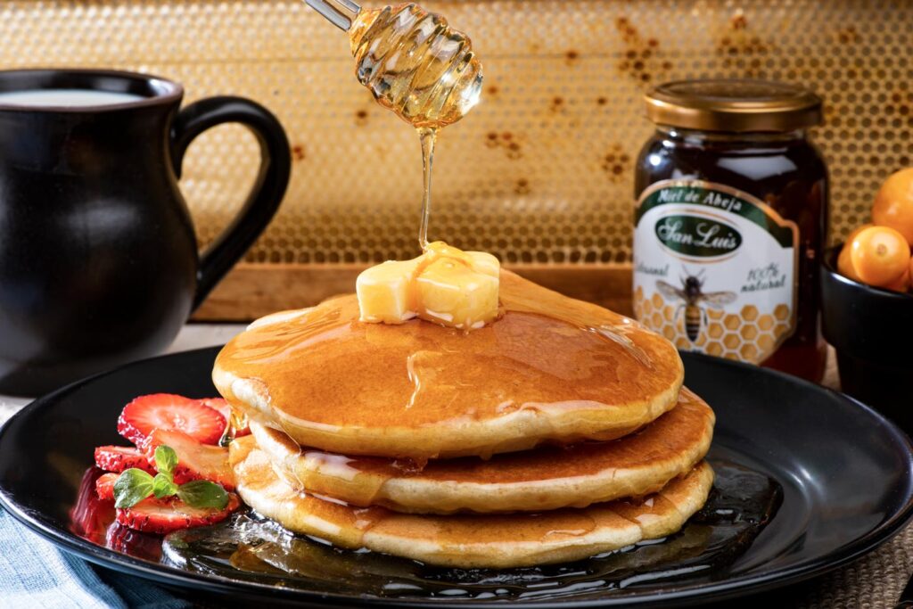 Pancakes con miel San Luis